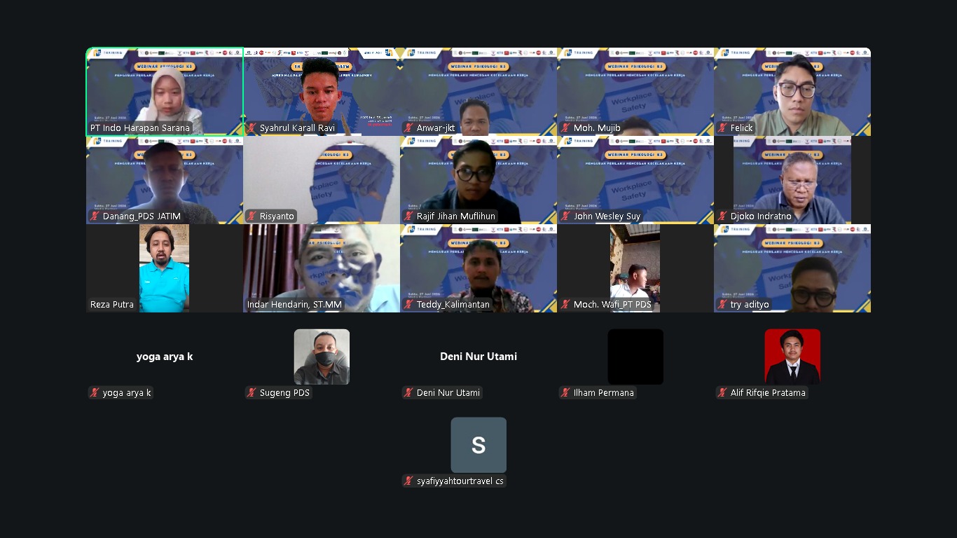 Webinar recruitment IHS Training