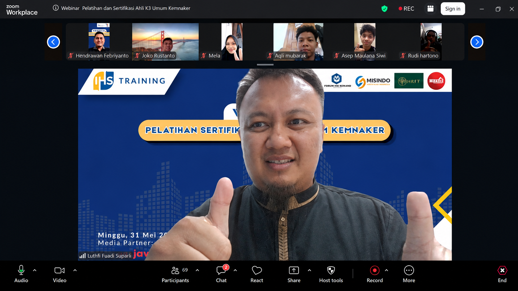Webinar IHS Training